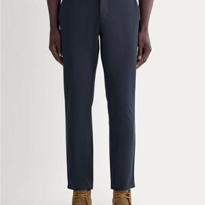 Men's Navy Athletic Fit Chino - 29x32